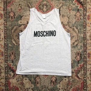 Moschino bootleg muscle tank